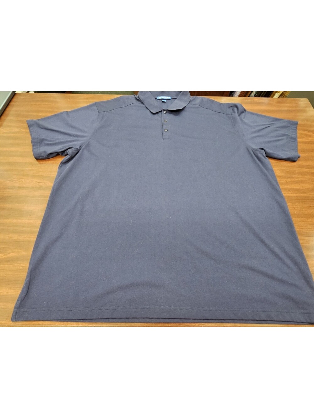 Port Authority Men's 4XL Navy Blue Polo Shirt Moisture-Wicking Gorpcore Athletic